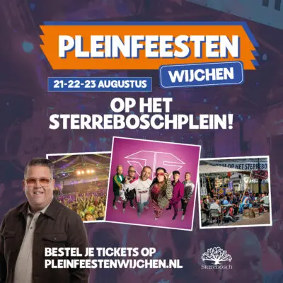 Pleinfeesten Wijchen Sterrebosch 2026 - Rutger van Barneveld
