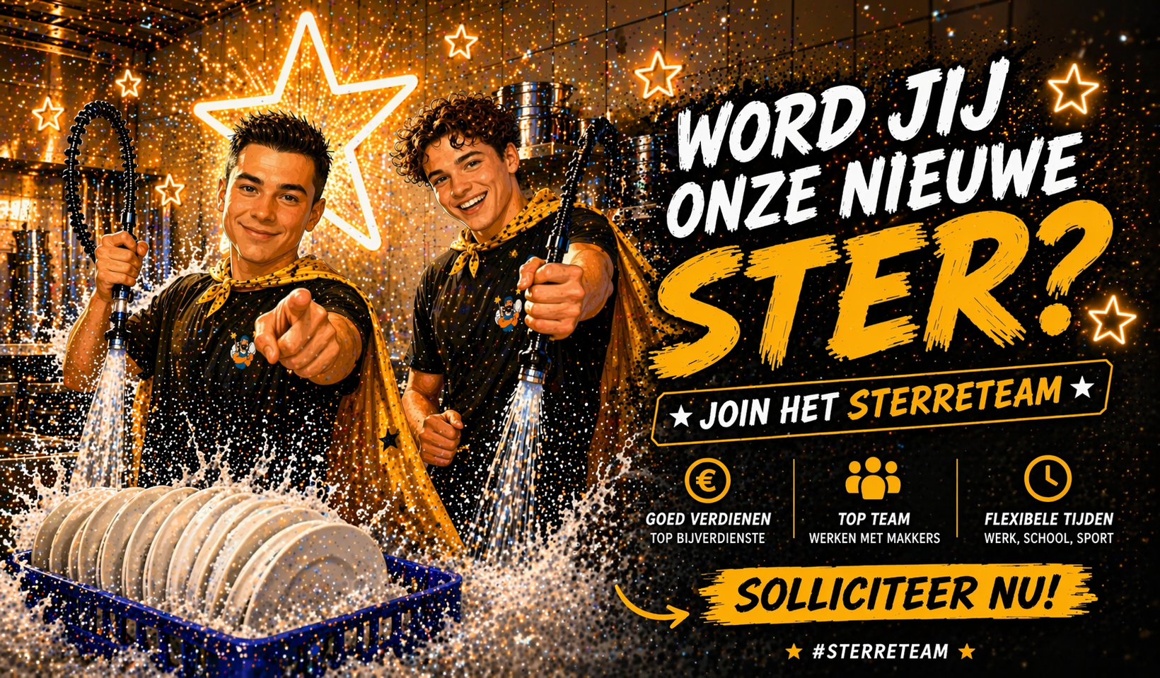 Afwasser Wijchen Bijbaan Sterrebosch